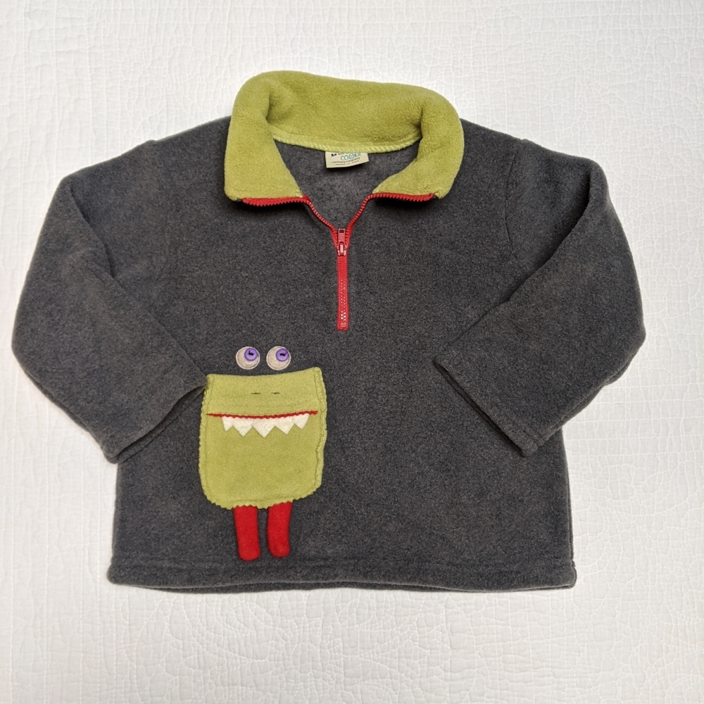 Tuff Cookie pullover fleece jacket, size 4